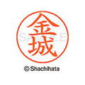 シヤチハタ ネームペン用ネーム シルバー 既製 金城 FC46518-X-GPS-0747