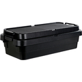 トラスコ トランクカーゴ フラット天板仕様 浅型 ４０Ｌ 黒 仕切板(別売)：SHI-LOW BLKCFL-70
