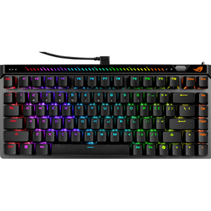 ASUS ROG Falchion Ace 75 HE Gaming Keyboard Black ブラック ROGFALCHION75HEHFX2XBK-イメージ1
