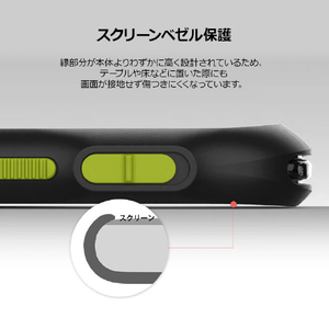 muvit iPhone 11用耐衝撃ケース MUVIT ACTIVE Army Green MV18181I61R-イメージ10