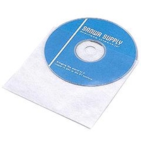 サンワサプライ DVD/CD不織布ケース 100枚入り FCD-F100
