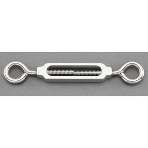 エスコ ターンバックル Eye&Eye アルミ・ステンレス製 12.5mm FCY8415-EA638KE-3-イメージ1