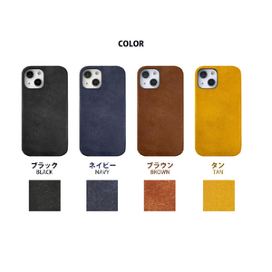 ABBI SIGNATURE iPhone 15 Pro用MARGOT イタリアンレザー MagSafe対応バックカバー タン ABS26181I15PR-イメージ12