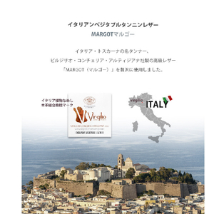 ABBI SIGNATURE iPhone 15 Pro用MARGOT イタリアンレザー MagSafe対応バックカバー タン ABS26181I15PR-イメージ5