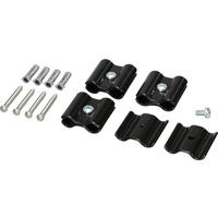 光 ジョイント金具 黒 8φ用 4P FC678FM-8596080