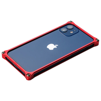 テラ スマホケース ソリッドバンパー for iPhone12mini GILD design レッド GI-429R