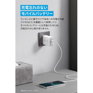 Anker 521 Power Bank(PowerCore Fusion, 45W) ブルー A1626N31-イメージ6