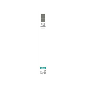 コクヨ リングファイル[スリムスタイル]抗菌タイプ A4タテ 背幅27mm 黄緑 FCC0832-ﾌ-URFK420YG-イメージ3