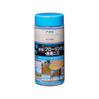 アサヒペン 水性フローリング床用ニス 300ML 半ツヤ透明 FC015PP
