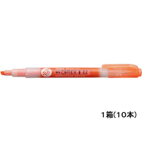 ゼブラ 蛍光オプテックス1 EZ オレンジ 10本 1箱(10本) F883577-WKS11-OR