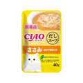 いなば CIAO だしスープパウチ ささみほたて貝柱入り 40g FCF615N