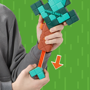 ハズブロジャパン G1437 ナーフ Nシリーズ マインクラフト ダイヤモンドの剣 ﾅ-ﾌNｼﾘ-ｽﾞﾏｲｸﾗﾀﾞｲﾔﾓﾝﾄﾞﾉｹﾝ-イメージ10