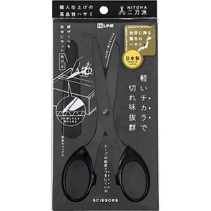 クツワ 二刀派ハサミ ブラック FCU8584-SS119BK-イメージ2