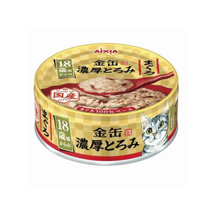 アイシア 金缶 濃厚とろみ 18歳頃からのまぐろ 70g FC865PM-GNT-9-イメージ1