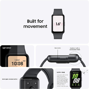 Samsung スマートウォッチ Galaxy Fit3 Silver SM-R390NZSAXJP-イメージ7