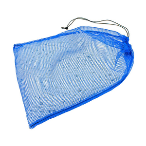 トラスコ メッシュ袋　小　１枚入　３９Ｘ５５ｃｍ　目合４ｍｍ TRUSCO　メッシュ袋 MH-S-1-イメージ4