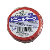 キラックス ビニールテープ 19mm×10m 赤 FC335NU