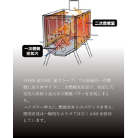 PTYGRACE FC544YP-PY-SL55 FIRE ONE 薪ストーブ