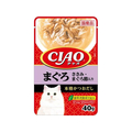 いなば CIAO パウチ まぐろ ささみ・まぐろ節入り 40g FCF616N