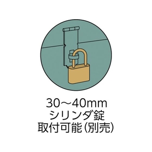 トラスコ中山 TRUSCO/中型車載用工具箱 中皿なし 700×420×370 FC860DY-1260391-イメージ2