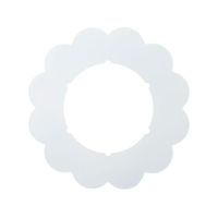 伸晃 ベラスコート ガスコンロ 保護プレート フラワー ホワイト FCE142T-KHP-FW