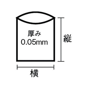 トラスコ中山 業務用ポリ袋 厚み0.05×150L (5枚入) FC810JC-3294714-イメージ3