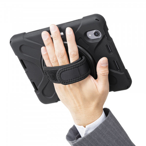 サンワサプライ iPad mini耐衝撃ケース(ハンドル、スタンド、ショルダーベルト付き) PDA-IPAD1817BK-イメージ5