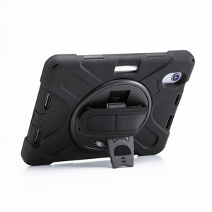 サンワサプライ iPad mini耐衝撃ケース(ハンドル、スタンド、ショルダーベルト付き) PDA-IPAD1817BK-イメージ6