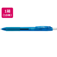 ぺんてる エナージェルエス 0.5mm黒スカイブルー軸10本 FC92022-BLN125S-A