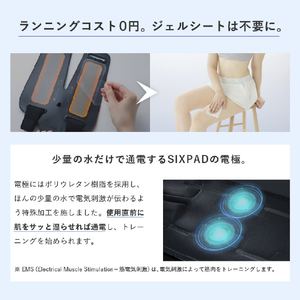 SIXPAD SIXPAD Leg Belt 2 M-Lサイズ【コントローラー同梱】 SIXPAD グレー SE-DE-14B-L-イメージ5