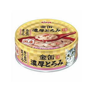 アイシア 金缶 濃厚とろみ カニカマ入りまぐろ 70g FC866PM-GNT-6-イメージ1