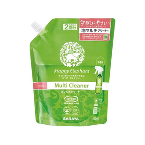 サラヤ ハッピーエレファント 泡マルチクリーナー 詰替用 800mL FCE551M-イメージ1