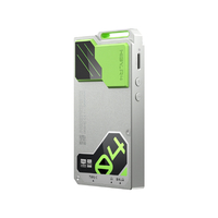 HIBY R4 グリーン デジタルオーディオプレイヤー 32GBメモリ内蔵+外部メモリ対応