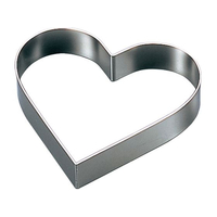 江部松商事 EBM/18-8 アルゴン溶接 ハート型 ケーキリング 90×H30 FC737LJ-3604700
