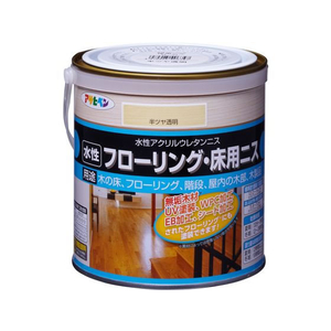 アサヒペン 水性フローリング床用ニス 0.7L 半ツヤ透明 FC018PP-イメージ1