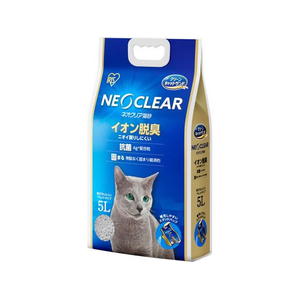 アイリスオーヤマ ネオクリア猫砂 5L FCE456S-NC-5L-イメージ1