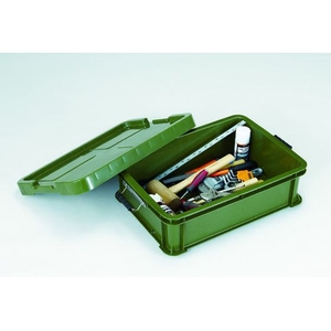 トラスコ中山 プロケース130L用フタ OD色 T130L-OD--- FC902GU-8558143-イメージ2