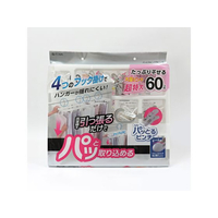 東和産業 パッとるピンチ角ハンガー ピンチ60個付 ホワイト FCE685R