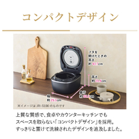 タイガー JRI-S100KO 圧力IHジャー炊飯器 ご泡火炊き オフブラック