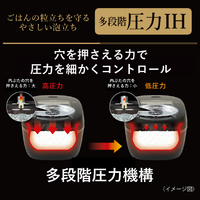 タイガー JRI-S100KO 圧力IHジャー炊飯器 ご泡火炊き オフブラック