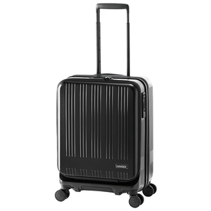 アジア・ラゲージ スーツケース(38L/拡張時44L) MAXBOX マットブラック MX-8011-18W ﾏﾂﾄﾌﾞﾗﾂｸ-イメージ1