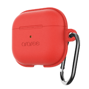 araree AirPods (第3世代)用ケース シリコン silicon case POPS Red AR22185AP3RD-イメージ1