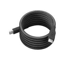 CIO スパイラルケーブル CtoC 1m ライトブラック CIO-NLSC30000-CC1-LBK