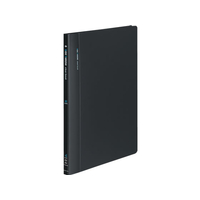 コクヨ クリヤーブック 固定式サイドスローA4 40ポケット ダークグレー 1冊 F804948-ﾗ-820DM