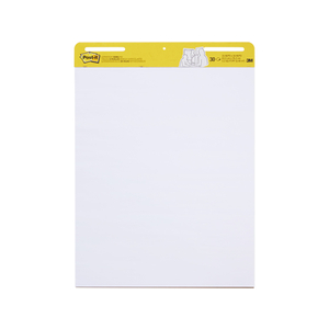 3M ポスト・イット イーゼルパッド 762×635mm ホワイト 2冊 F373482-EASEL 559-イメージ1