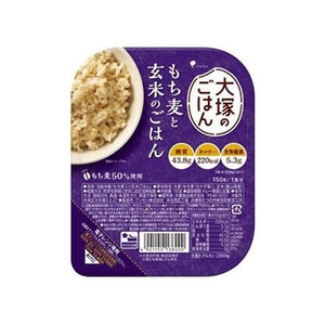 大塚食品 大塚のごはん もち麦と玄米のごはん 150g FCM5170-イメージ1