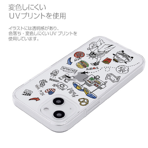 Dparks iPhone 13 Pro用ソフトクリアケース I LOVE NEWYORK DS21185I13P-イメージ8