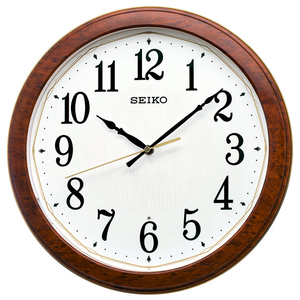 SEIKO 電波掛け時計 ブラウン KX260B-イメージ1