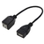 変換名人 USB2．0 A(メス)→B(メス)ケーブル(20cm) USBAB-BB20-イメージ1