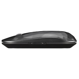 BUFFALO 薄型5ボタン Bluetooth BlueLEDマウス ジオメトリー ブラック BSMBB530GBK-イメージ2
